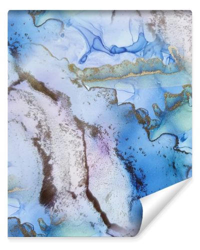 Green Alcohol Ink Marble. Luxury Abstract Template. Bronze Alcohol Ink Background. Fluid Seamless Texture. Foil Marble Watercolor. Pink Ink Paint. Luxury Water Color Canvas. Blue Gradient Background.