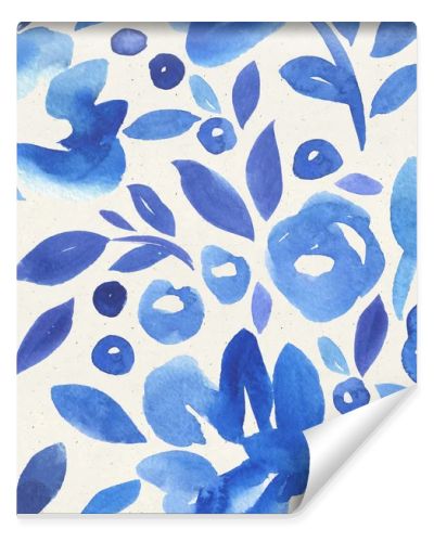 watercolor floral pattern