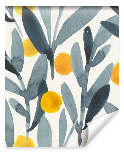 watercolor floral pattern