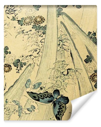 Japan art. Retro illustration