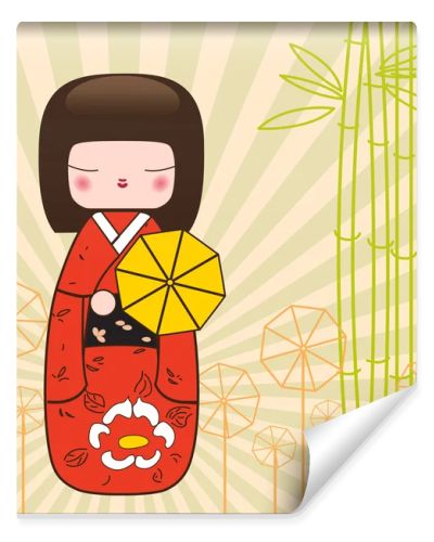 Kokeshi Japanese doll