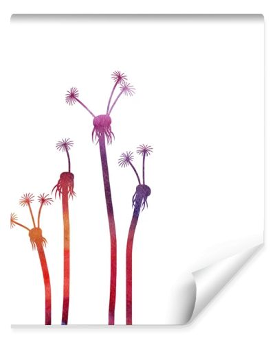 floral composition with dandelions