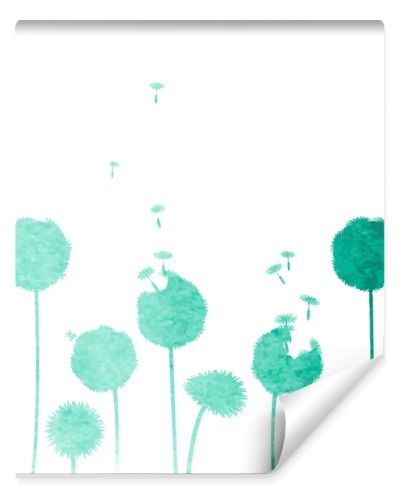 Dandelions background