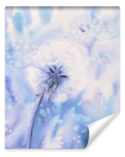 Background With Flower Dandelion