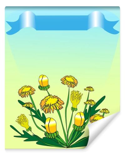 A bouquet of dandelions