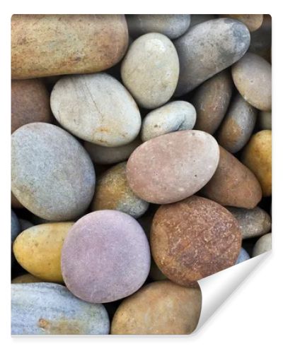 abstract background with round peeble stones