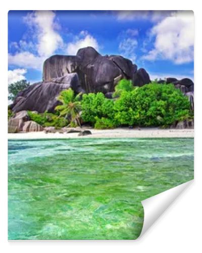 amazing Seychelles. La Digue island