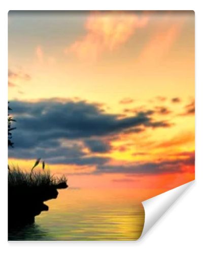 Beautiful nature landscape
