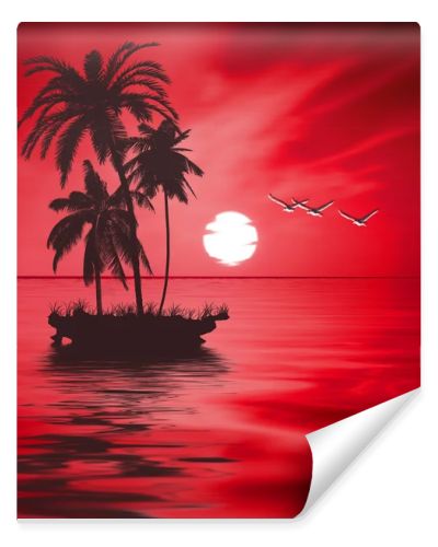 Beautiful saturated landscape