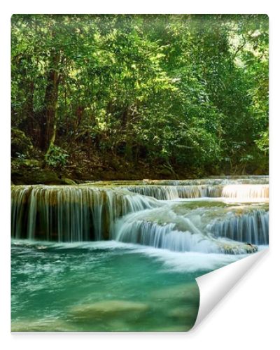 Erawan Waterfall, Erawan National Park in Kanchanaburi, Thailand