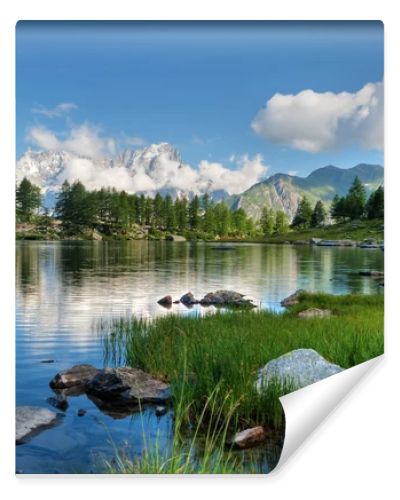 Arpy lake, Aosta Valley