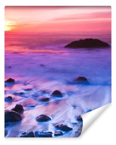 Ocean Sunset Panorama