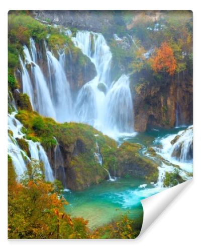 The waterfalls of Plitvice National Park