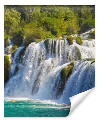 Waterfall KRKA in Croatia