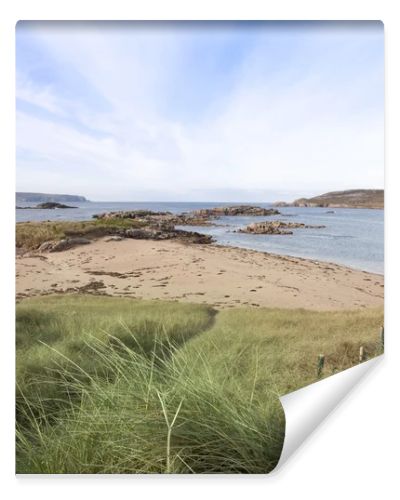 beach dunes of a golf course in county Donegal