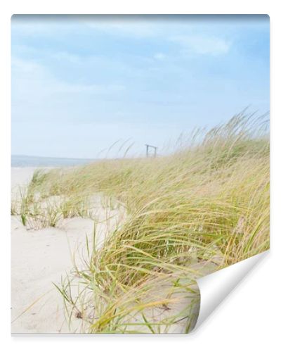 West Yarmouth Beach on breezy day.