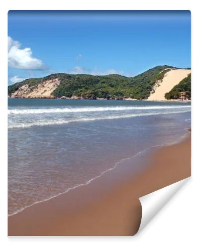 Ponta Negra beach and Morro do Careca, Natal, Rio Grande do Norte on August 14, 2003