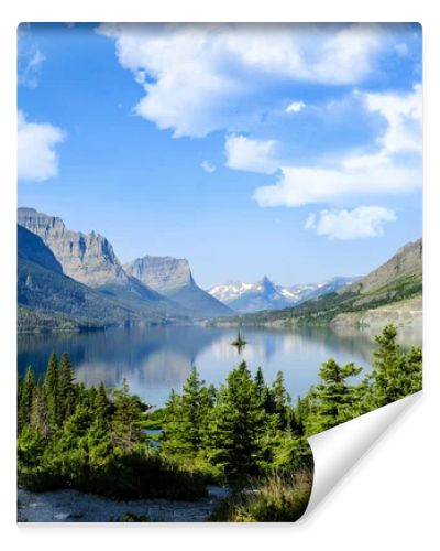 Saint Marys Lake at Glacier National Park