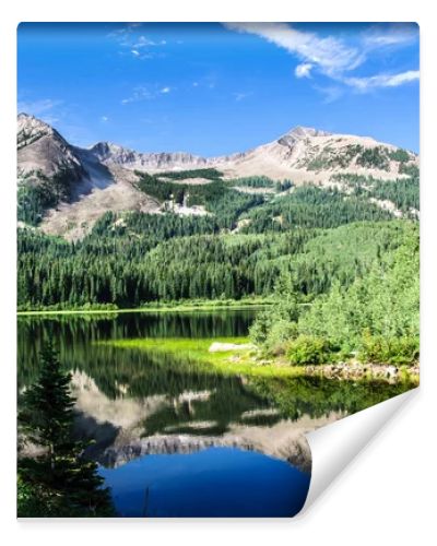 Colorado Lake and Mountains