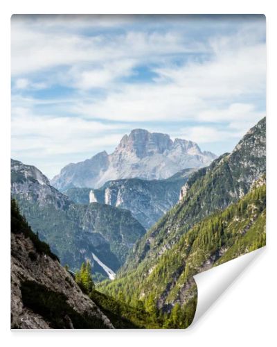 Mountain valley scenery