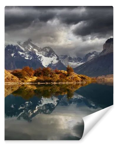 Sunrise in Torres del Paine National Park