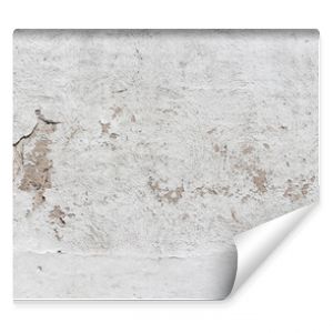 Starożytna ściana z łuszczącym się tynkiem Stary betonowy mur panoramiczny z teksturą tła