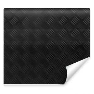 Panorama Czarna ciemnoszara blacha kontrolna abstrakcyjna podłoga metalowa ze stali nierdzewnej tło ze stali nierdzewnej wzór powierzchni dziki obraz