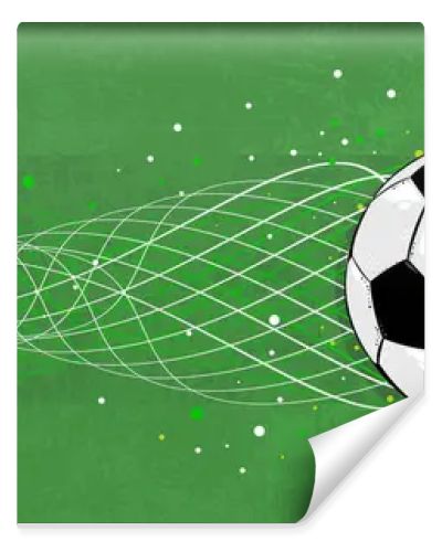 Football, soccer background, banner - vector illustration with empty place . Vector illustration