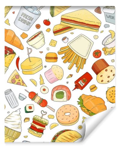 Fast food elements.