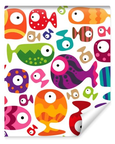 Tropical fish isolated on white background