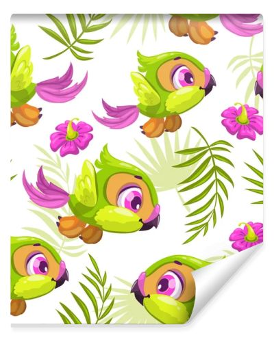 Seamless tropical pattern
