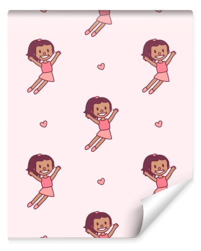 vector cartoon seamless pattern