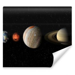 Solar system planet, comet, sun and star.Sun, mercury, Venus, planet earth, Mars, Jupiter, Saturn, Uranus, Neptune. Science and education background. Elements of this image furnished by NASA.