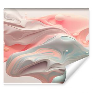 abstract Japanese design with pastel colors