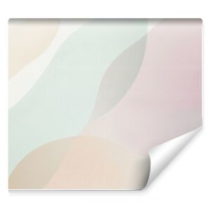 Elegant pastel background with wavy shapes flowing gently. Evoking peace and tranquility. Perfect for feminine designs like beauty. Spa. Or wellness. Ideal for cards. Invitations. Flyers. And more