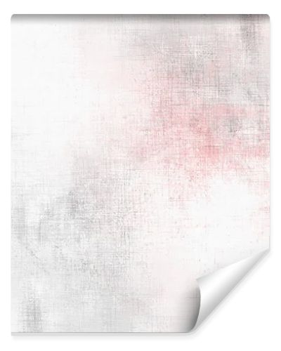 Soft watercolor background white grey pink - abstract pale painting