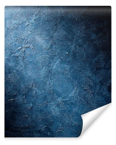 Rough textured blue wall background