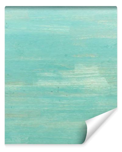 Turquoise wooden background