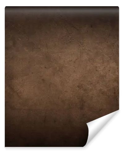 Brown textured concrete wall background. Dark edges