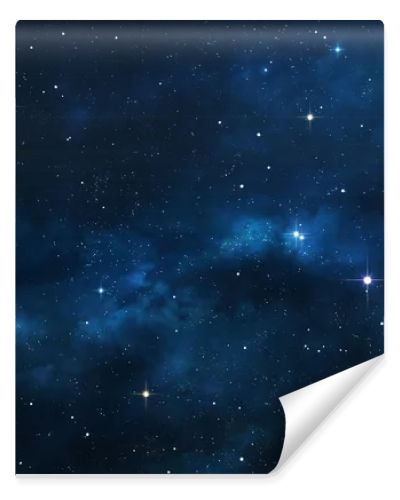 Blue Nebula space background