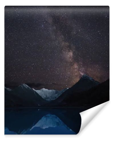 milky way in the night sky