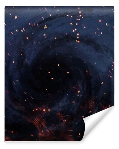 Starfield stardust and nebula space art galaxy creative background