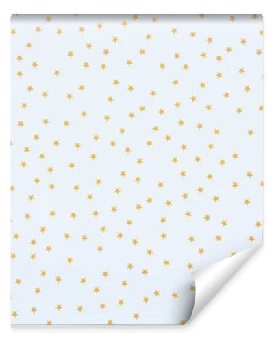 full frame image of festive paper decorated by golden stars background