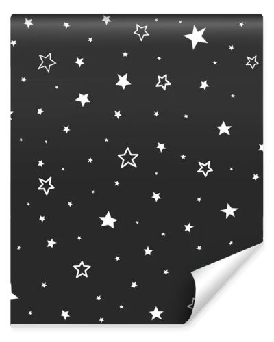 Seamless pattern with stars