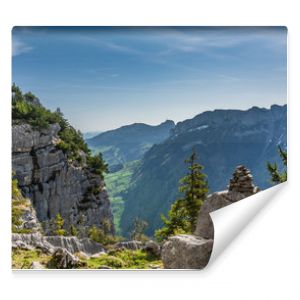 Swiss, Alps panorama view