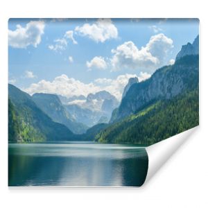 Gosausee, a beautiful lake with moutains in Salzkammergut, Austria.