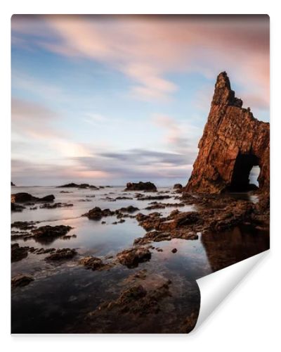 Rocks on Campiecho beach, Spain