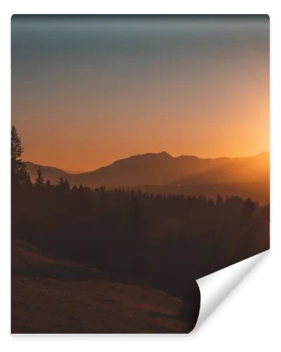 Landscape of the Polish Tatra Mountains