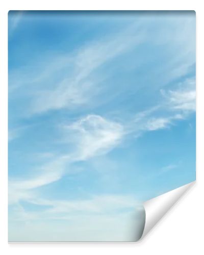 white clouds on blue background