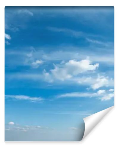 Peaceful and serene sky with clouds background